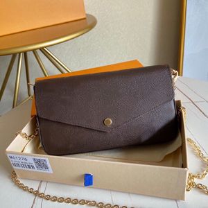 女性の財布ハンドバッグ本物の肩クロスボディバッグファレット財布ハンドバッグ前視視パッケージ172p