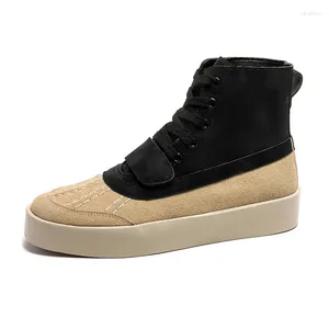 Casual Shoes Street Fashion Sneakers Men Brand High Top Canvas Mens Vulcanized Retro Designer Man Espadrilles