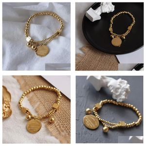 Бусинки из нержавеющей стали из бисера для женщин для женщин Ag charm strand Fantavity Eternal Love New York Delive Deliverry Bra Dha4V