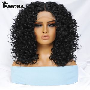 16 LACA SINTÉTICA EXCELA EXCELHA FRONTE BLACK S para mulheres Genagem feminina Gengibre púrpura Resistente ao calor Cabelo natural 240513