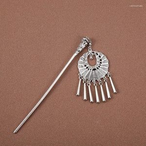 Hair Clips Alloy Hairpins For Women Clip Pin Headwear Wedding Headdress Chinese Style Sticks Jewelry Accessories