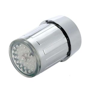 Luzes de torneira LED cor 3 temperatura sensível leve cozinha banheiro mti cores brilhar água economiza aeradora bico de torneira chuveiro s dro dh9ot
