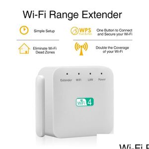 Wi-Fi Finders 300 Mbps WiFi Expander Router Repeater 2.4 GHz Range Extender Wireless Repeaters Förstärkare Signal Booster 3 Antenna Long R Otqok