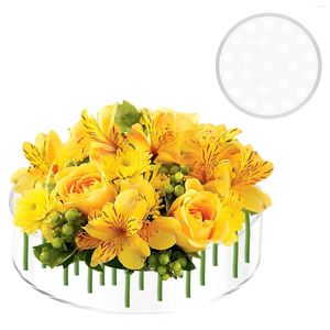 Vasi Vasi di fiori acrilici per centrotavola in chiaro tavolo da pranzo basso