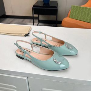 Designer Crystal Sandal Luxury Slipper Womens Summer Flat Heel Slipper Slides Leather Casual Comfort Flip Flop Summer Rubber Beach Casual Shoes 5.17 03