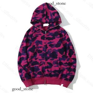 shark Designer Mens Hoodie Full Zip Up Woman Camouflage Jacket Hoody Hooded Sweatshirt Man Womens Sweater Long Sleeve Tech Fleece Cardigan bapessta hoodie 213