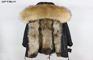 2020 настоящий меховой панель зимняя куртка Женщины Long Parka Водонепроницаемый большой натуральный еновый меховой штучный капюшон густой теплый лиса меховой лайнер CX26175751
