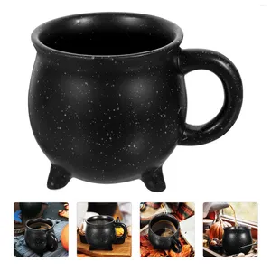 Tassen Tasse Cauldron Cup Halloween Kaffee Keramik Hexen trinken Milch Tassen Tee Wasser Brew Hexen schwarze Latte Porzellangläser