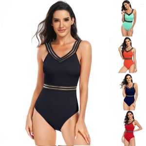 Damskie stroje kąpielowe seksowny zamek błyskawiczny stroju kąpielowego Monokini Bodysuit Push Up Beach Zwiedź Summer 1 PC