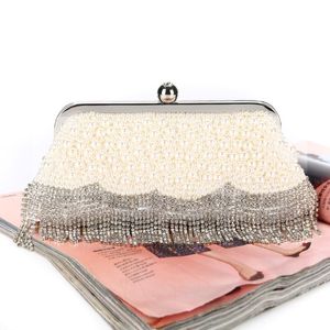 Factory retaill por atacado de novo feito à mão Bolsa de diamante de diamante com cetim para banquete de casamento Porm 2639