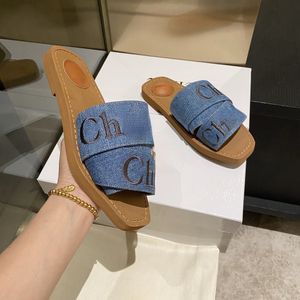 Designer Slippers de madeira sandálias femininas marca feminino