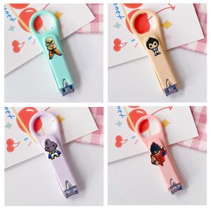 Nail Files Cartoon Clippers Stainless Steel Creative Bk Cute For Child Fingernail Men Drop Delivery Otwtv