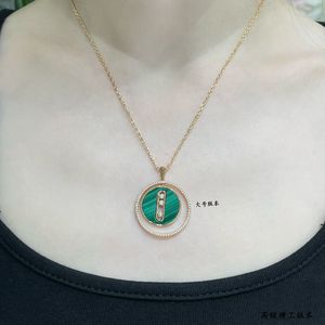 689851 Necklace Fashion Classic Clover Necklace Charm Gold Silver Plated Agate Pendant for Women Girl Valentine's Engagement Designer Jewelry Gift Midje kedja