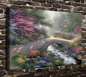 Thomas Kinkadebridge of Faith1 Pieces Canvas Prints Wall Art Oil Painting Home Decor Unframedframed8177474