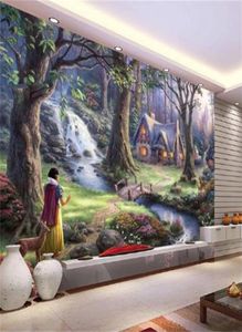 Anpassad 3D -tapet Vacker landslandskap Oilmålning i sagan vardagsrum sovrum bakgrund vägg dekoration väggmålning wa5353822