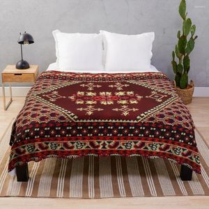 Coperte autentiche tappeti marocchini lanci coperta floreale