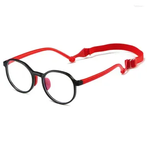 Solglasögon Silikon Näskuddar skyddar barnens ögon snyggt datorögonskydd för barn i ögonskyddande stam