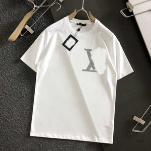 Homens de verão homens designers T T camisetas soltas camisetas de tamanho grande Tees tops mans mans casual letra camisa de camisa de rua