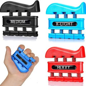 Fingerövning Set Arm Strength Grip Flexible Portable Gym Träningsutrustning för musiker som klättrar och terapi 240428