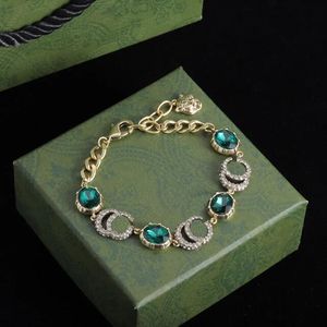 Kedjedesigners armband designer rostfritt stål bleknar inte smycken armband designer för kvinnor diamant bröllop gåva