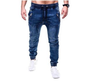 Jeans Sweatspantes Brand Men039s Moda de carga Multipockets Multipockets Baggy Calça calças casuais calças de calças Jogger8783245