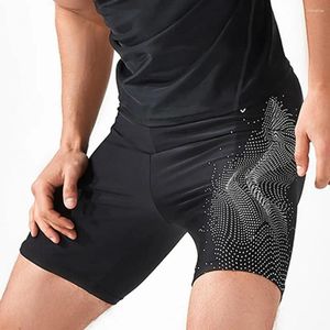 Men's Swimwear Men Swimming Trunks Quick Dry Swim Slim Fit Mid Waist Bathing Boxers Tight Surfing Shorts Water Sports