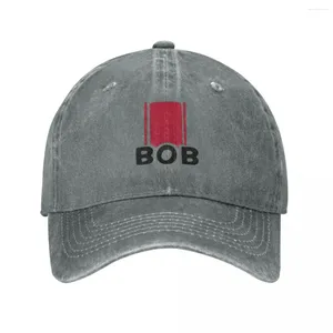 Basker Bob - Top Gun Baseball Caps Snapback Denim Hats utomhus justerbar Casquette streetwear cowboy hatt för unisex