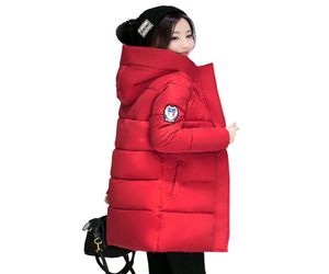 2018 여성 겨울 후드 재킷 여성 아웃웨어 면화 면화 3xL 따뜻한 코트 두껍게 Jaqueta Feminina Ladies Camperas D189180344466355