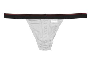 Men039S Thongs 100純粋なシルクニットセクシーな下着ワイドエラスティックウエストバンドソリッドGストリングサイズUS S M L XL3360413