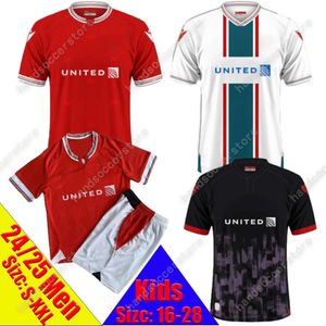 2023 2024 Wrexham Soccer Jerseys 23 24 DAVIES S. Boden F. Takyi P. Rutherford S. Wedgbury Allsopp Billy Ashcroft Football Shirt Children and Adults Kit YOUNG MULLIN CANNON