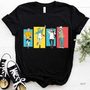 Mens T-Shirts Jujutsu Kaisen Print T Shirt Men Harajuku Summer Casual Tops Satoru Gojo Kawaii Manga Tshirt Anime T-shirt Unisex Tee Male AJPX