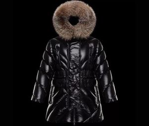 新しいスタイルwomen039sダウンジャケット冬の肥厚暖かいフード付き大きな毛皮の襟のスリムアウトウェアコート6592803