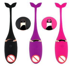 Ovo vibratório recarregável com vibradores de controle remoto brinquedos sexuais para mulheres exercícios vaginais Kegel Ball Gspot Vibrador Massagem WA5950511