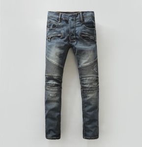 Новая бренда мода Европейская и американская летние мужские джинсы - мужские повседневные джинсы 5759555562990751