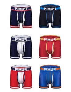 6st Fashion Low midja Sexiga män underkläder Boxer Shorts Trosor Bomull Mens Boxershorts Underware Boxers Sexi 2021 H12147503090