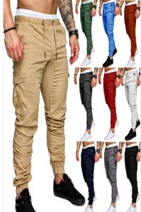 Mężczyźni harem spodni luźne spodnie bawełniane elastyczne talia długie joggerowe spodnie dresowe chude ołówek m4xl9065282
