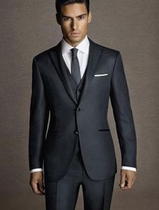 suit men top selling groom suits collar dark grey 2021 wedding tuxedo for man5837182