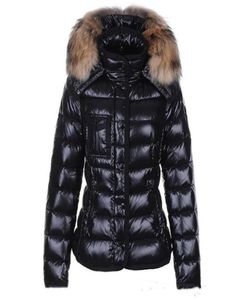 Dhwomens Down Jacke Pelzkragen Winterjacke Parkas Top -Quality Women Winter Casual Outdoor warme Feder Outwear Hooded4618391