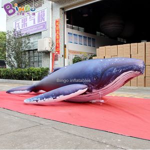 シミュレートされたオーシャンテーマクジラエアモデルデコレーションモール音楽パフォーマンスエアフロートインタラクティブファクトリー直接供給