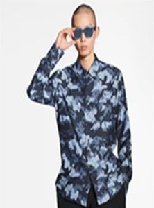 CAMO REGULAR DRESS SHIRT Spring Autumn new fashion mens designer shirts long sleeve men work shirt casual imported PARIS brand clo4482007