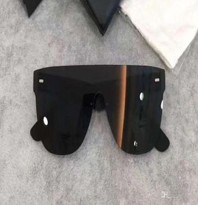Прохладные плоские черные солнцезащитные очки Super by Tuttolente Men Pilot Sun Glasses Gafas de Sol с case9043092