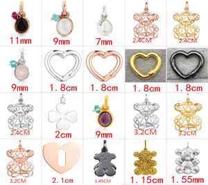 2021 100 925 sterling silver high quality cute bear pendant suitable for DIY fashion classic temperament ladies necklace gift fac2661919
