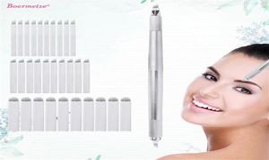 Kit microblading del sopracciglio MANUALE TATTOO PENA TRE TRA TESTA 30PC AGGI PERMATTI PERMATTURE FORNITÀ ATTREZZATURE MACCHINE MACCHINE 211224262E7826558