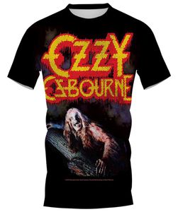 CLOOCL Singer Ozzy Osbourne 3D Printed Tshirts Mens Casual Clothes Slim Short Sleeve Street Style Shirts Teens Tops2243641