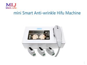 HIFU ultrasound machine Mini Smart Antiwrinkle Machine beauty salon electrical equipments with 153045mm cartridges5782632