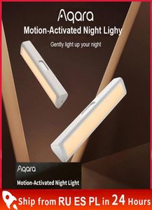 Epacket Aqara Dynamic Night Light Smart Home Control Intelligent с датчиком света для тела человека с высокой и низкой яркости Leve9586458