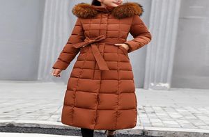 Women039s Down Parkas 2021 Style Trendy Coat Women Winter Jacka Bomull