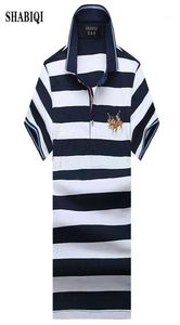 2019 Summer Brand Men Shirt Casual Cotton Striped Men039s Homme Camisa Short Sleeves Plus Size S8XL11475675