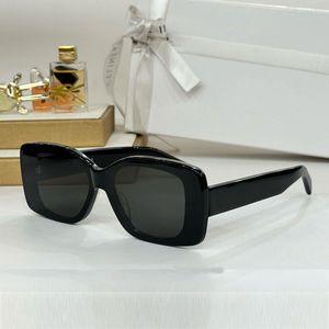 Luxury retro style Mens Womens designer sunglasses rectangular frame 100% UVA/UVB protection dark acetate top quality with original box
