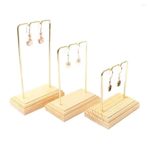 Jewelry Pouches Necklace Bracelets Display Rack Metal Organizer Storage Holder Shelf